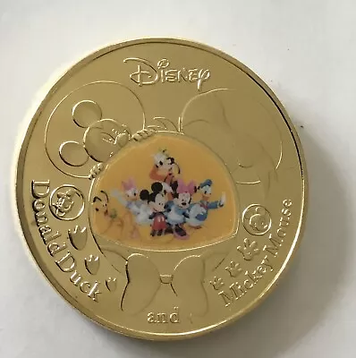 Mickey Mouse And Donald Duck Daisy Minnie Disneyland Disney World Coin Medal • $5.95