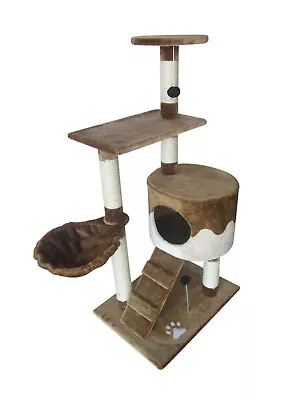 Brand New Large Cat Tree Scratch Post Scratching Pole Toy Tower Gym 130cm *ED334 • $90