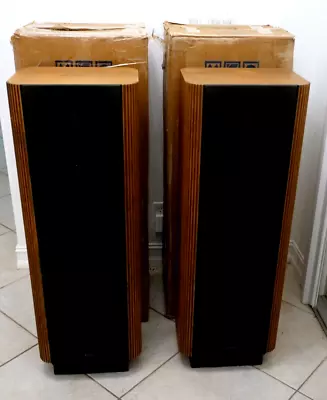 Vintage Infinity Polydome RS4B Floor Standing Speakers With OEM BOX • $1200