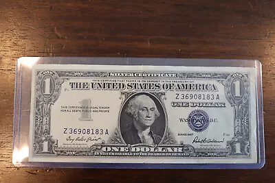 1957 Silver Banknote With A Touch Of Numerical Enigma /w ERROR • $599