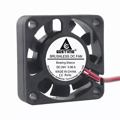 24V 40mm 4010S DC Brushless 2-pin 40x40x10mm CPU / Laser / Printer Cooling Fan • $6.49