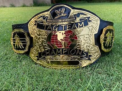 WWE World Wrestling Entertainment Tag Team Championship Replica Title Belt Zinc • $139.99