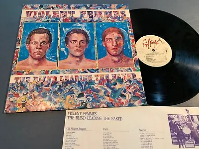 Violent Femmes - The Blind Leading The Naked 1986 Slash Records Rock Vinyl Lp • $18.57