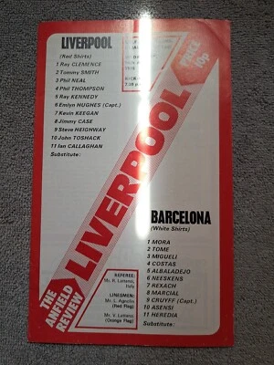 £4.99 • Buy 1976 Liverpool UEFA CUP Semi Final Programme + Newspaper Cutting
