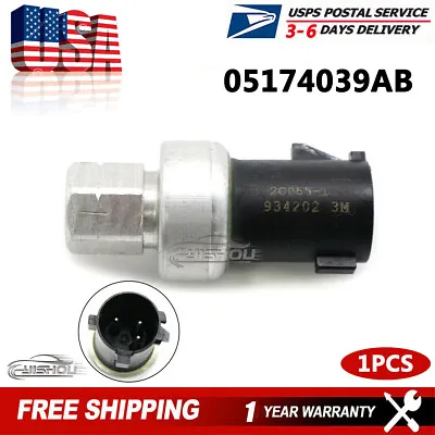 A/C Pressure Transducer Switch For Chrysler 300 Dodge Jeep Vehicles 05174039AB • $25.49