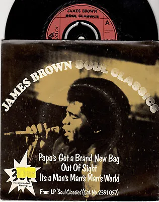 £0.99 • Buy James Brown Soul Classics 1972 Uk Maxi Single *papa's Got A Brand..+2* Soul Funk
