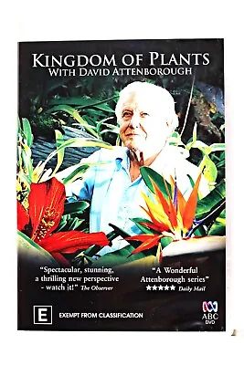 Kingdom Of Plants With David Attenborough : Region 4 DVD New Unsealed • £17.32