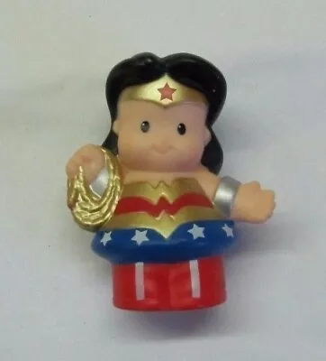 $3.76 • Buy FISHER PRICE LITTLE PEOPLE DC Super Friends WONDERWOMAN Hero Figure WONDER WOMAN