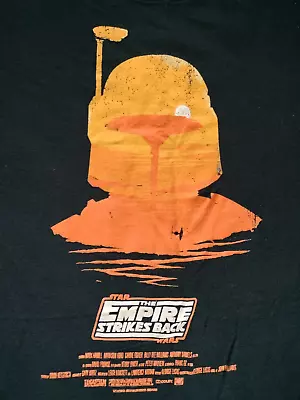 $3.99 • Buy Star Wars Empire Strikes Back Olly Moss Medium Black Tee Shirt