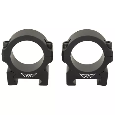 Warne Scope Mounts Vapor Horizontal 30mm Low Rings Matte Black Picatinny • $46.47