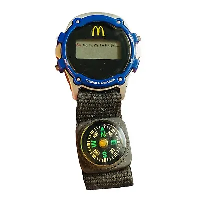 Vintage McDonalds Compass Alarm Timer Watch? Stopwatch?  Advertising 29 • $13.99