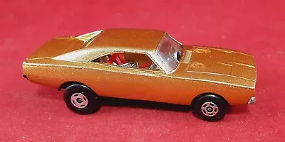 1971 Matchbox Superfast 1968 Dodge Dragster Orange Peel Charger Custom Gold • $30