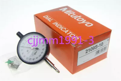 1PC New Mitutoyo 2109S-10 Micron Dial Indicator 0-1mm 0.001 #Y1 • $78