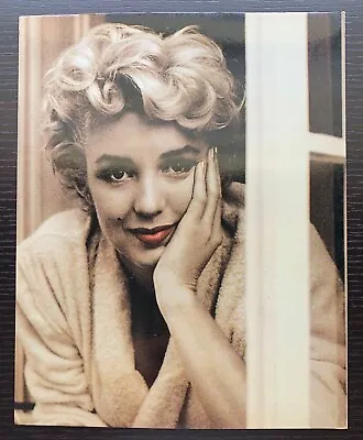 Marilyn Monroe Colored 8x10 Glossy Photo Information Card Excellent Condition • $7