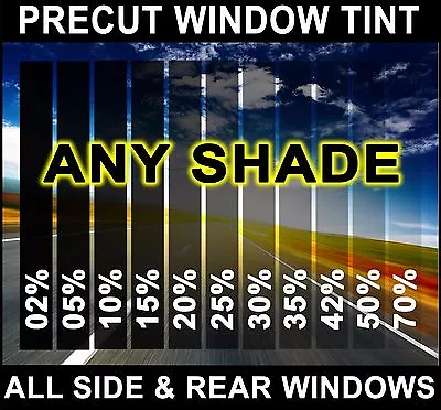 Nano Carbon Window Film Any Tint Shade PreCut All Sides & Rears For Dodge Glass • $34.62