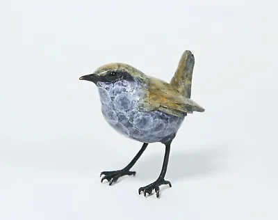 Solid Bronze  Hot Cast Life Size Wren  Certificate Authenticity • £228