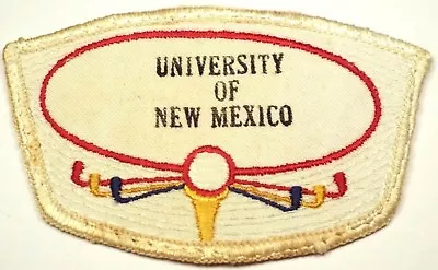 Vintage UNIVERSITY OF NEW MEXICO Golf Team/Club Patch Albuqueque NM RARE Golfing • $3.95