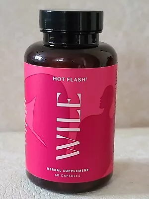  ( 1 )  Wile HOT FLASH • Herbal Supplement • 60 CAPSULES Each • EXP  : 08/2024 • $9.99