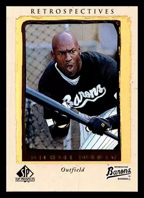 1999 SP Top Prospects Retrospectives Michael Jordan #R8 Birmingham Barons • $9.97