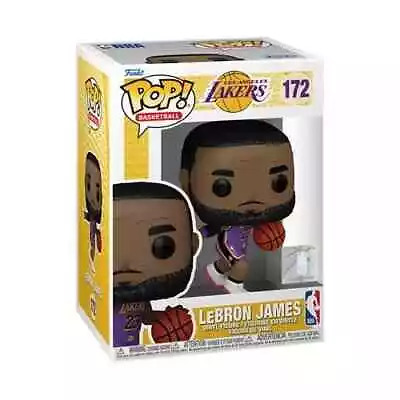 (Preorder - May) NBA LA Lakers LeBron James Funko Pop! Vinyl Figure #172 • $14.99