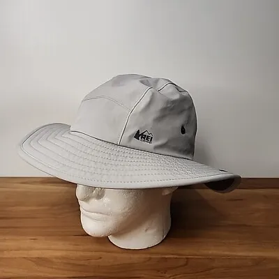 REI CO-OP Boonie Bucket Sun Rain Hat Cap Size S/M. Snaps On Side. See Descr. • $14.99