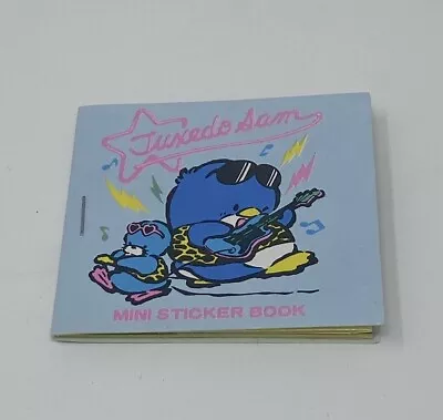 Vintage Sanrio 1988 Tuxedo Sam Mini Sticker Book Complete • $35