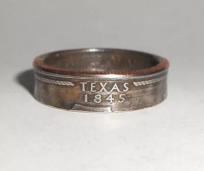  Sealed  TEXAS STATE QUARTER Handmade Coin Ring Or Pendant In Sizes  4-14 • $14.99