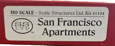 Scle Structures Ltd  'San Francisco Apartments' HO Kit • $1.99