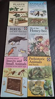 Vintage Ladybird Books Nature Series 651 Near Full Set Of 6  Books Good Cond K8 • £29.95