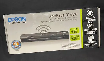 Epson Workforce Es-60w Small Wireless Portable Color Document Scanner Brand New • $139.99