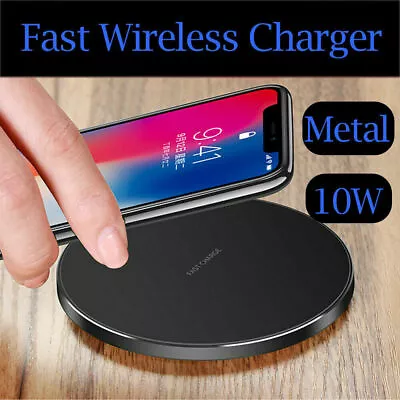 Fast Wireless Charger Charging Pad For Phone 15 & Samsung • £4.99