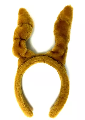 Plush Bunny Rabbit Ears Headband Tan • $12.99