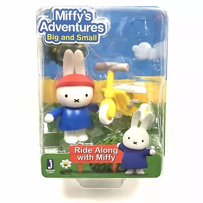 New Miffy's Adventures Big And Small Ride Along With Miffy  Figure Set Toy • $15.99