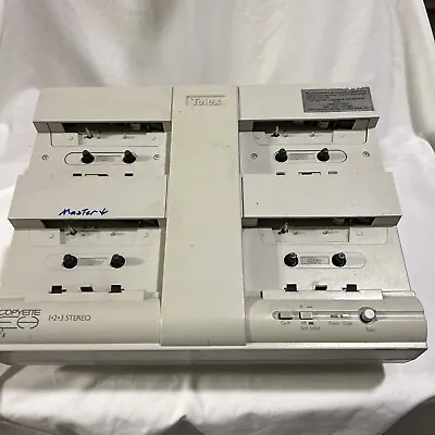 Vintage Telex Copyette 1 2 3 Mono Cassette Tape Copier Duplicator 300350101 • $75