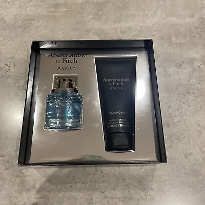 Abercrombie And Fitch Away Men’s Eau De Toilette 50ml Hair And Body Wash 200ml • £35