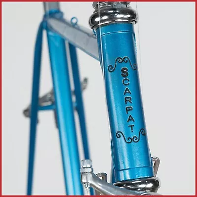 Nos Scarpat Suntour Cyclone Steel Lugs Vintage Old Italian Road Bicycle Racing • $749