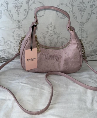 $45 • Buy Juicy Couture Pink Blush Charmed Coho Shoulder/Crossbody Brand New