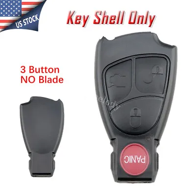 $7.69 • Buy Car Key Fob Shell Case IYZ-3312 For Mercedes Benz W168 W202 W203 W208 W210 W211
