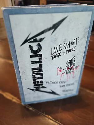 Metallica - Live Shit: Binge And Purge [3 CD + 2 DVD] - Metallica CD QWVG The  • $19.99