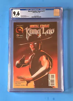 Mortal Kombat: Kung Lao #1 CGC 9.6 White Pages 1995 Malibu Comics • $150