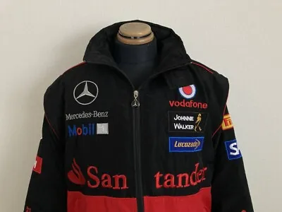 Mercedes Benz Racing Jacket Mobil Pirelli Tag Heuer Cold Protection F-1 Size M • $198