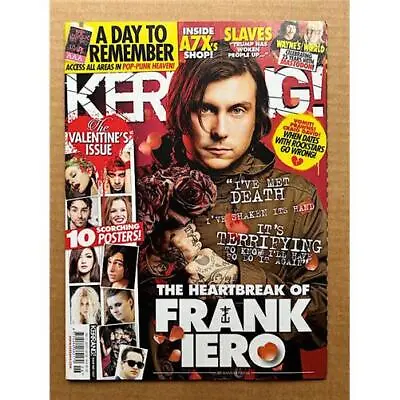 My Chemical Romance Kerrang No.1657(p) Magazine February 11 2017 - Frank Iero Co • £18