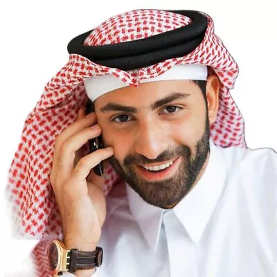 Clothing Dubai Jewish Cap Man Headscarf Products Headband  Arab Hat Prayer Judeu • $19.34