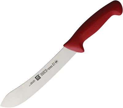 HENCKELS 32106-203 Twin Master Pro Butcher Red Kitchen Fixed Blade Knife • $24.33