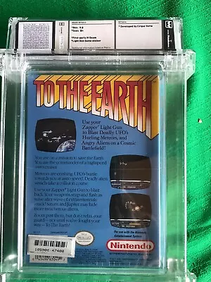 To The Earth Nintendo NES 100% Complete In Box CIB Flawless Mint • $19.99