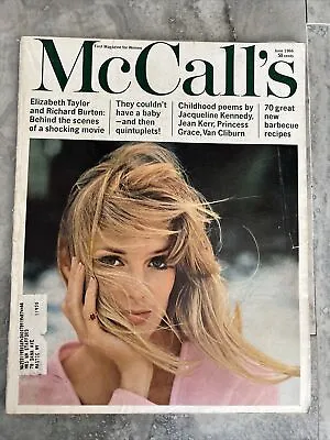 1966 June Mccall's Magazine - Nice Color Covers & Ads • $7.50