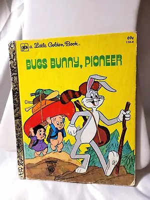 Vintage Bugs Bunny Pioneer A Little Golden Book 1979 • $6.39