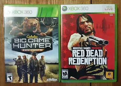 Cabela's Big Game Hunter: Pro Hunts Red Dead Redemption Microsoft Xbox 360 • $26