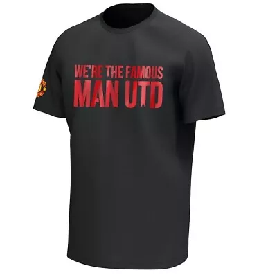 Official Manchester United Football T Shirt Mens Large Top Man Utd L • £11.01