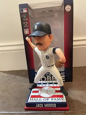 Jack Morris Detroit Tigers Cooperstown Baseball Hall Of Fame MLB Bobblehead  • $74.99